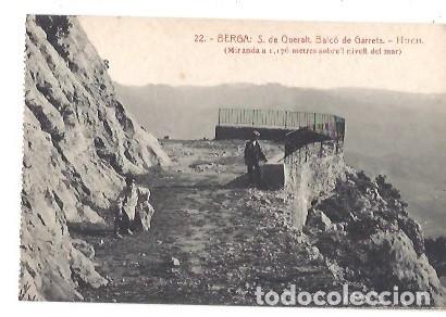 Postais: ANTIGUA POSTAl 22 BERGA S DE QUERALT BALCO DE GARRETA HUCH