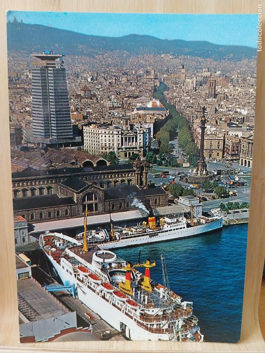 Postales: BARCELONA PUERTO ED KOLORHAM B 037 SC ORIGINAL
