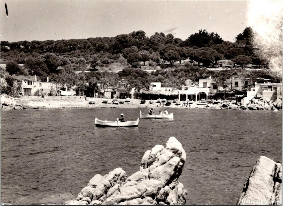 Postales: Palam&oacute;s Cala Salgu&eacute;s - Postal Fotogr&aacute;fica - Prototipo - Sin Datos - A&ntilde;os 50/60 - 137x99mm - &Uuml;nica