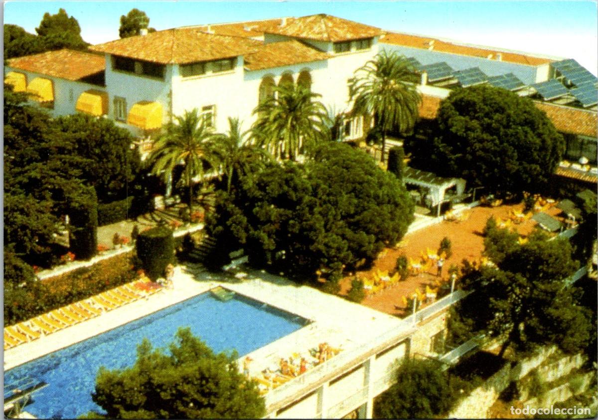 Postales: Lloret de Mar - Hostal Roger de Flor - Ed. On Line - 150x105mm - Piscina - In&eacute;dita en Todocolecci&oacute;n