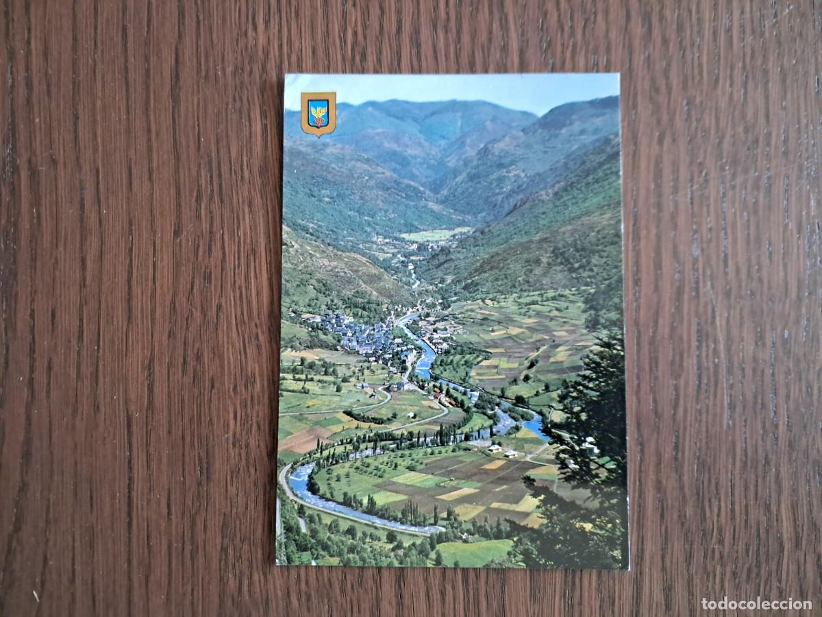 Postales: postal de Espa&ntilde;a, Vall D'Aran, Pirineu Catal&agrave;, Lleida, a&ntilde;o 1997, Catalu&ntilde;a. escrita.