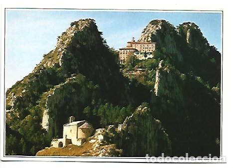 Postales: SANTUARI DE LA MARE DE DEU DE QUERALT I SANT PERE DE MADRONA.- BERGA / BARCELONA