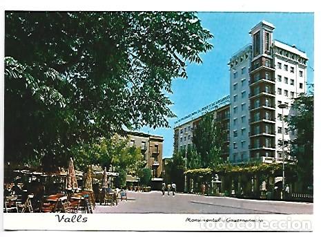 Postales: PLAZA DE LOS MARTIRES / MARTYRS-SQUARE.- VALLS - TARRAGONA
