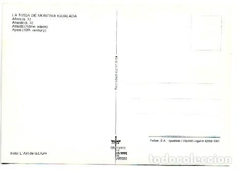 Postales: ABSIS / APSIS.- LA TOSSA DE MONTBUI-IGUALADA - Foto 2