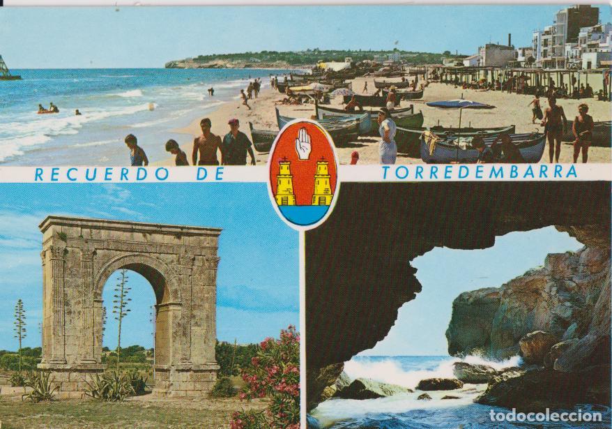 Postales: TORREDEMBARRA (TARRAGONA) RECUERDO - T.FOT.CHINCHILLA 2008 -S/C