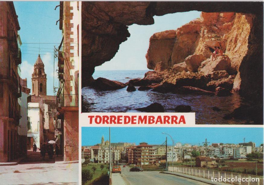 Postales: TORREDEMBARRA (TARRAGONA) DIVERSOS ASPECTOS - FOTO COLOR RAYMOND N&ordm;24 - ESCRITA