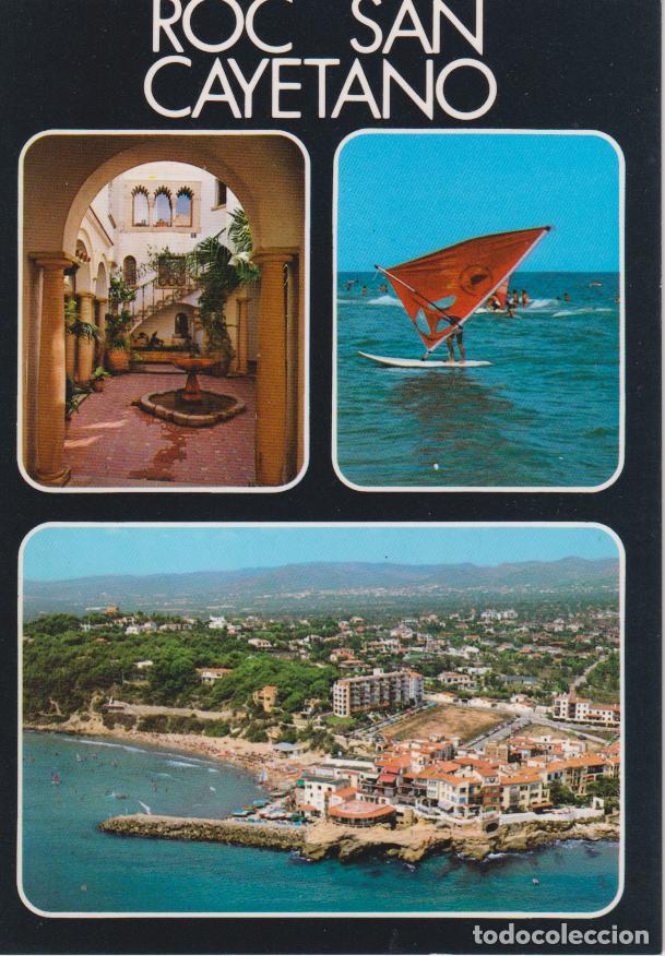 Postales: RODA DE BARA, ROC SAN CAYETANO, PLAYA - FOTO COLOR RAYMOND N&ordm;9 - S/C
