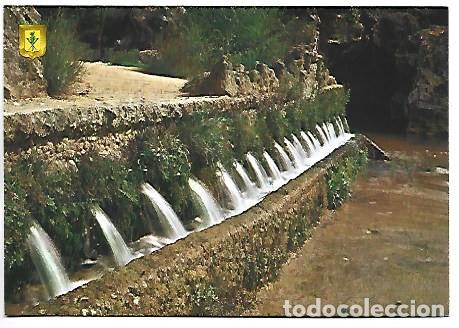 Postales: FONTS / FOUNTAINS.- FONTS I GRUTAS LES DEUS, SAN QUINTI DE MEDIONA / BARCELONA