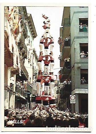 Postales: &rdquo; XIQUETS DE VALLS &rdquo;, COLLA VELLA - EL TRES DE VUIT.- VALLS / TARRAGONA