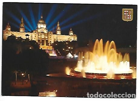 Postales: FONT DE MONTJUIC / FOUNTAIN OF MONTJUIC.- BARCELONA