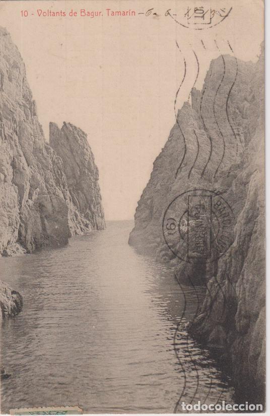 Postales: TAMARIU (GIRONA) VOLTANS DE BAGUR - FOTOTIPIA THOMAS - CIRCULADA