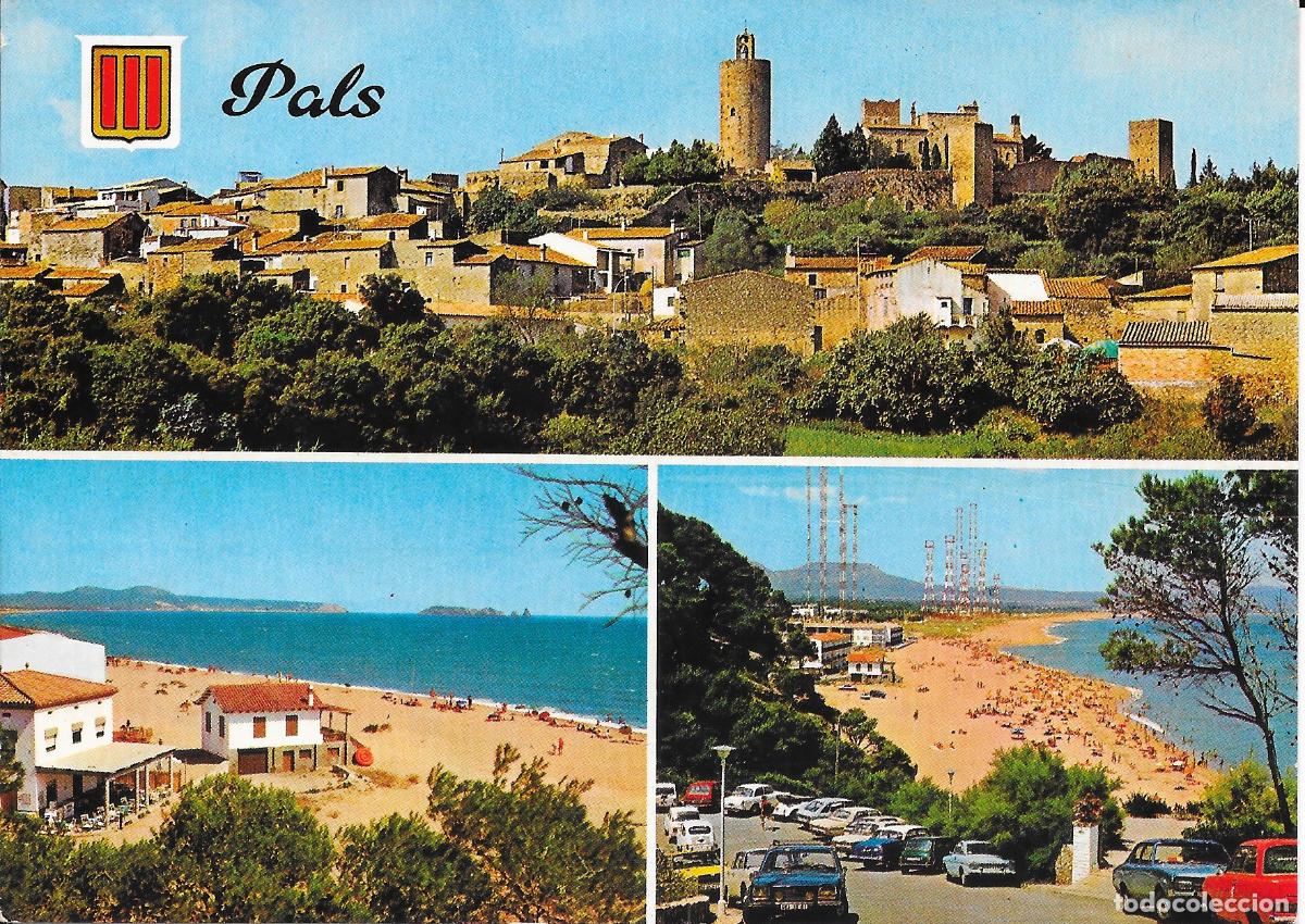 Postales: [POSTAL] Diversas vistas. Costa Brava. Pals (Girona) (circulada)