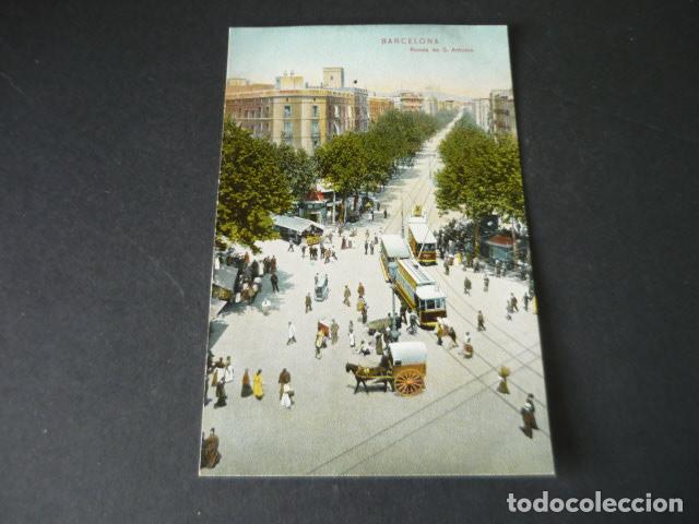 Cartoline: BARCELONA RONDA DE SAN ANTONIO