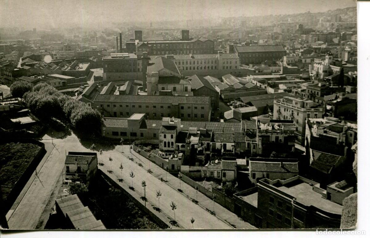 Postales: SAN ANDRES DE PALOMAR-FABRICA HILATURAS FABRA Y COATS-VISTA PARCIAL-FOTOGR&Aacute;FICA ESPADAL&Eacute;