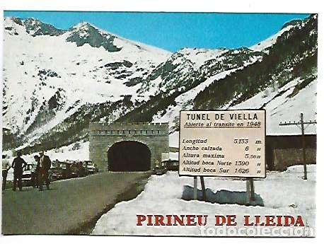 Postales: TUNEL DE VIELLA, BOCA SUR.- VALL D&acute;ARAN, VIELLA / LLEIDA