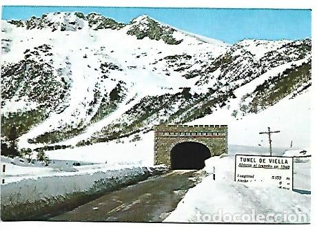 Postales: TUNEL DE VIELLA, BOCA SUR.- VALL D&acute;ARAN, VIELLA / LLEIDA