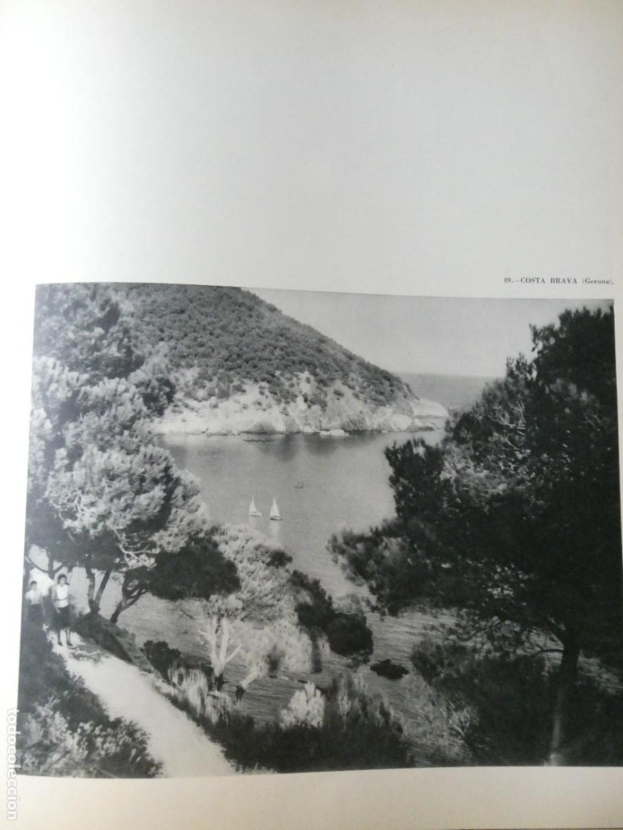 Postales: L&Aacute;MINA DOBLE PROMOCI&Oacute;N TUR&Iacute;STICA TURISMO ESPA&Ntilde;A. A&Ntilde;O 1957. LLAFRANCH PORT PELEGRI GERONA 127