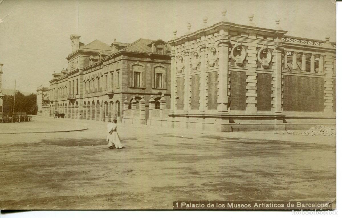 Postais: BARCELONA-PALACIO DE LOS MUSEOS ARTISTICOS-PARLAMENTO DE CATALU&Ntilde;A-FOTOGR&Aacute;FICA-
