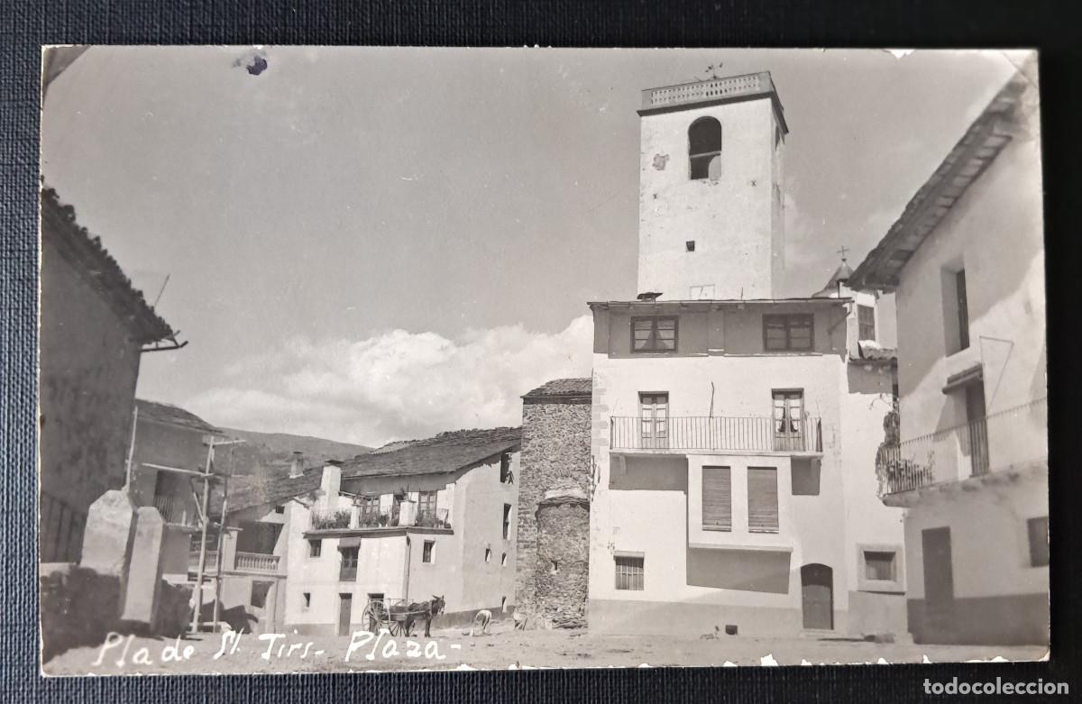 Postcards: Pla de Sant Tirs (Ll&eacute;ida). Plaza.