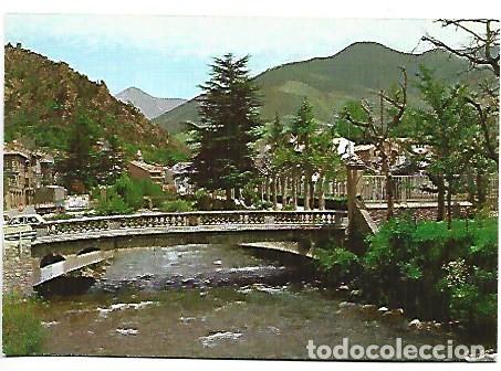 Postales: VISTA PARCIAL Y RIO FRESSER.- RIBAS DE FRESSER - GIRONA