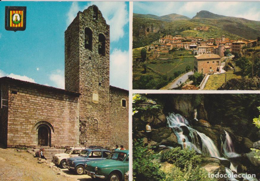 Postales: CASTELLAR DE N'HUG (BARCELONA) ESGLESIA PARROQUIAL - ESCUDO DE ORO N&ordm;3252 - S/C