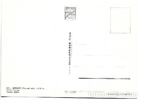 Postales: CARRER TIPIC.- QUERALBS / GIRONA - Foto 2