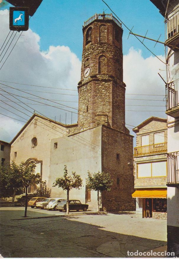 Postales: VILALLER (LLEIDA) CAMPANAR I PLA&Ccedil;A - ESCUDO DE ORO N&ordm;71 - S/C