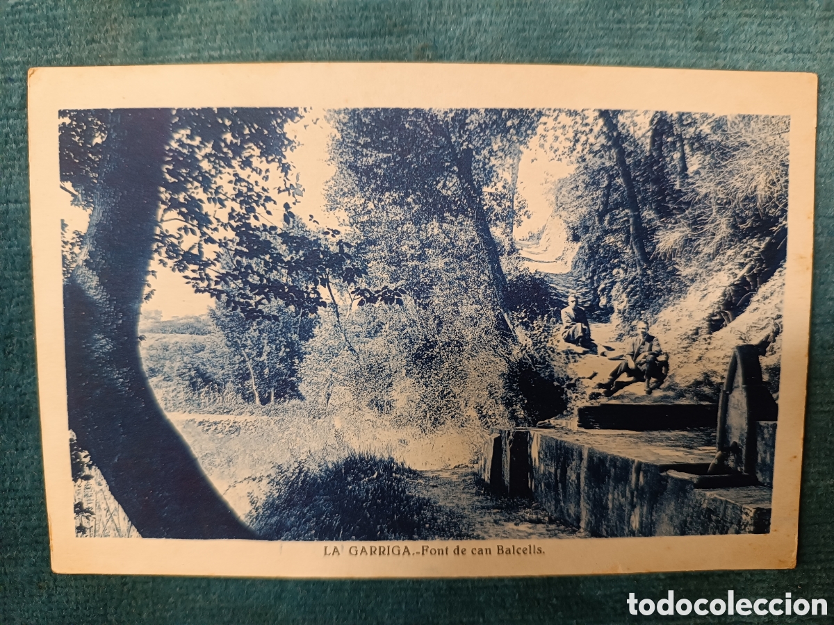 Postales: LA GARRIGA. Font de can Balcells