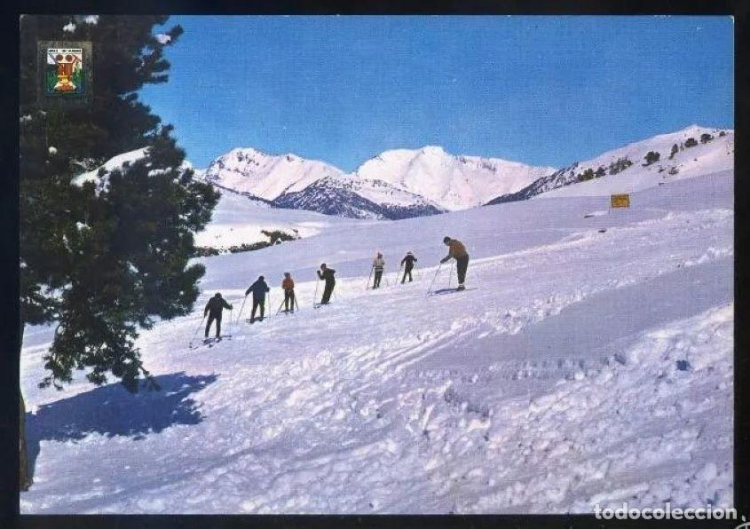 Postkarten: Baqueira-Beret. Salard&uacute;. *Un aspecto de las pistas* Ed. Fisa n&ordm; 1982. Nueva.