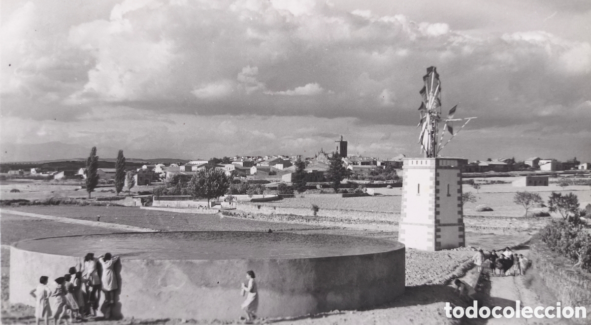 Postales: GUISSONA FONT DE LA SALUT POSTAL FOTOGR&Aacute;FICA FOTOGRAF&Iacute;A SANTACANA SEGARRA LLEIDA C. 1955