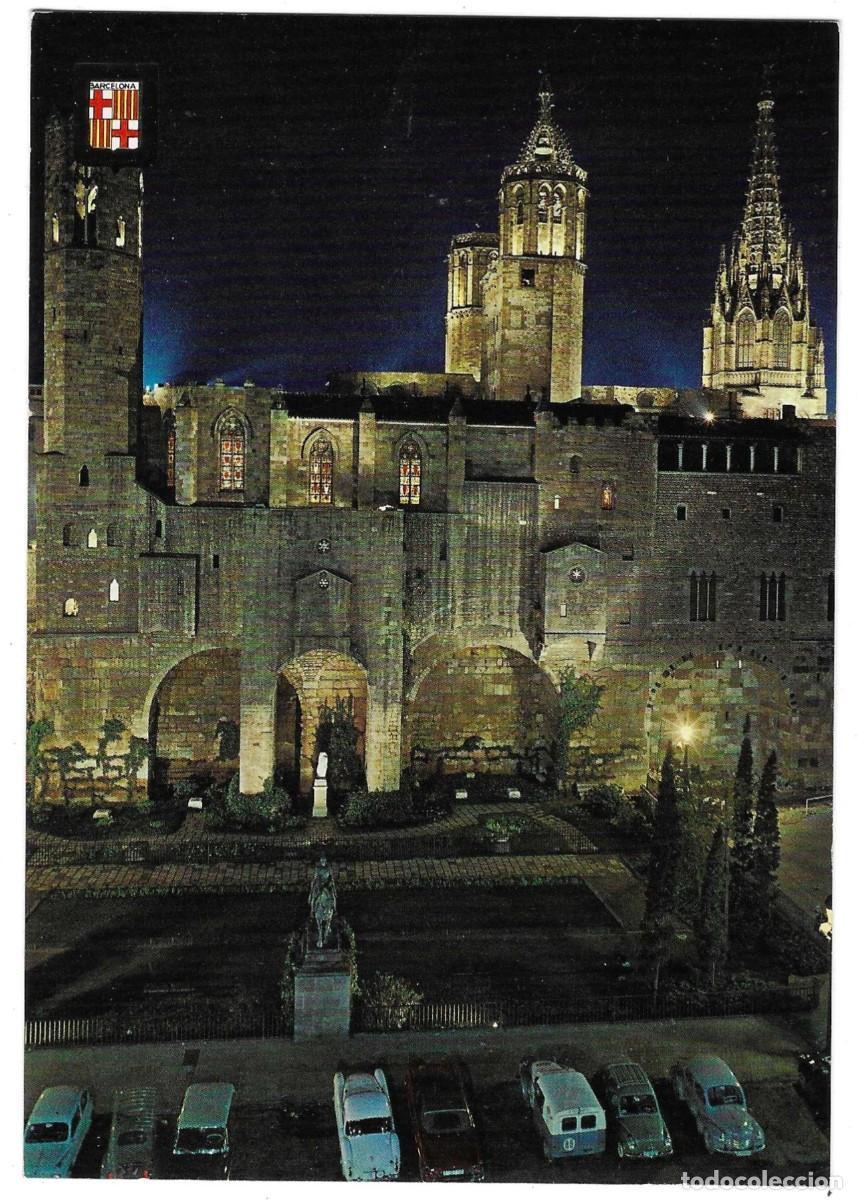 Postales: Postal Barcelona. Barrio G&oacute;tico. Plaza Berenguer el Grande. ref. 7-cat594