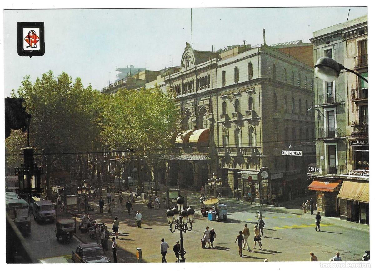 Postales: Postal Barcelona. Gran Teatro del Liceo. ref. 7-cat597