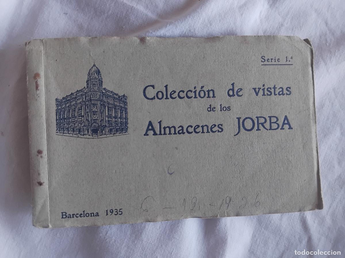 Postales: COLECCION DE VISTAS DE LOS ALMACENES JORBA SERIE 1&ordf;. 12 POSTALES 1935.