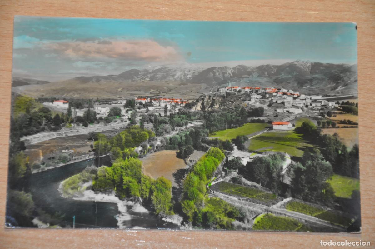 Postales: postal bellver de cerda&ntilde;a, vista parcial y rio segre, foto janot