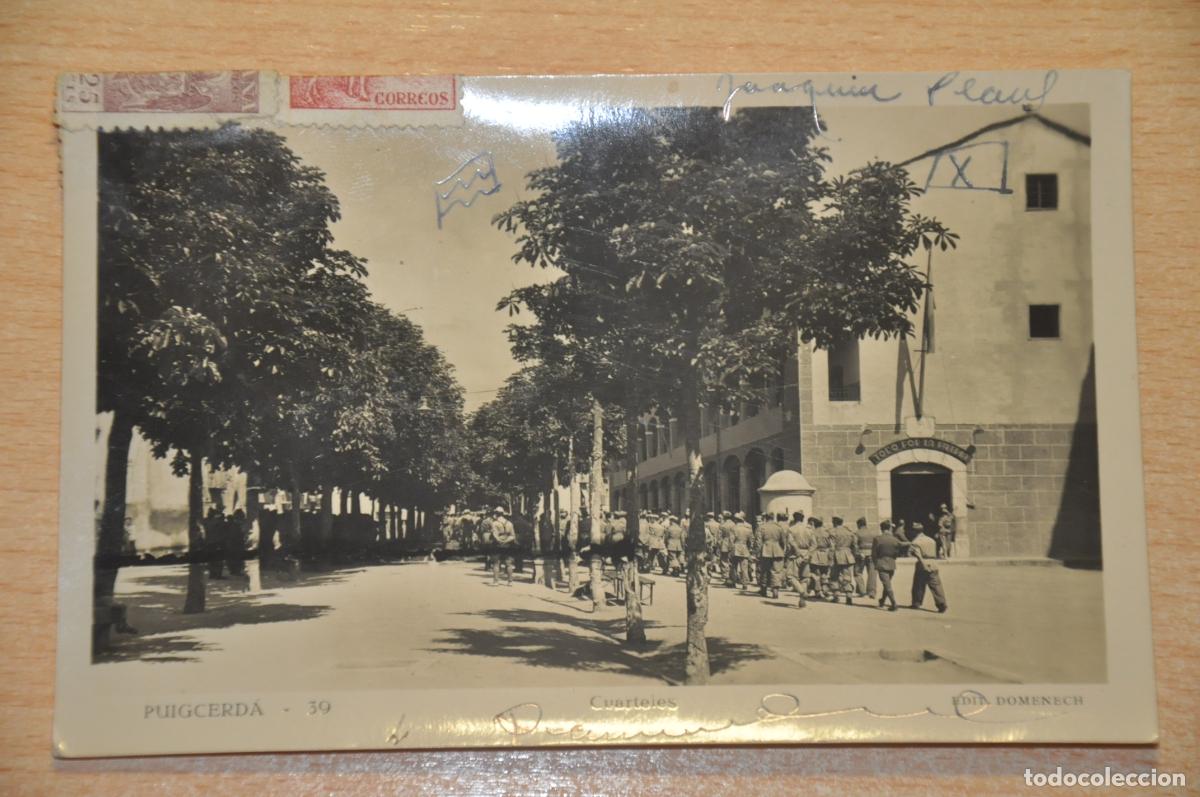 Postales: postal puigcerda, cuarteles