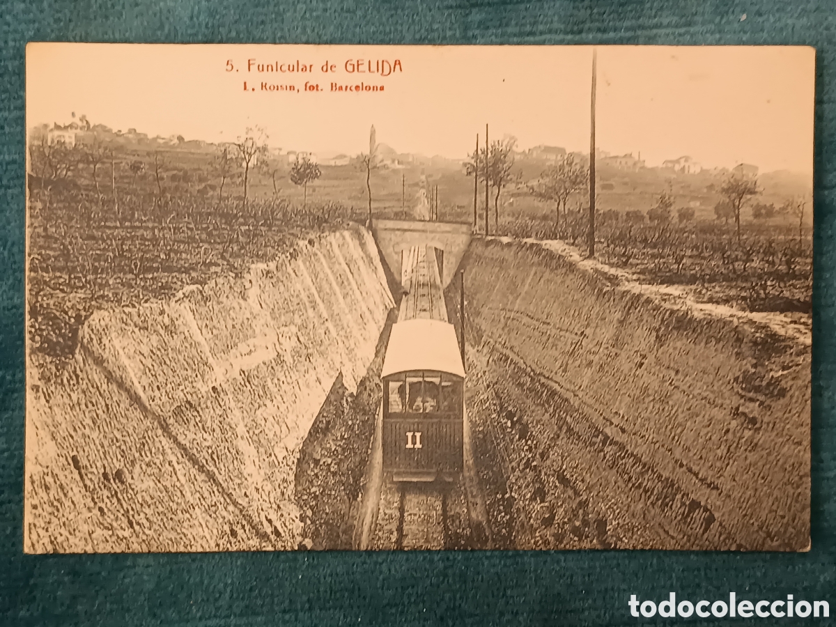 Postales: 5 Funicular de GELIDA
