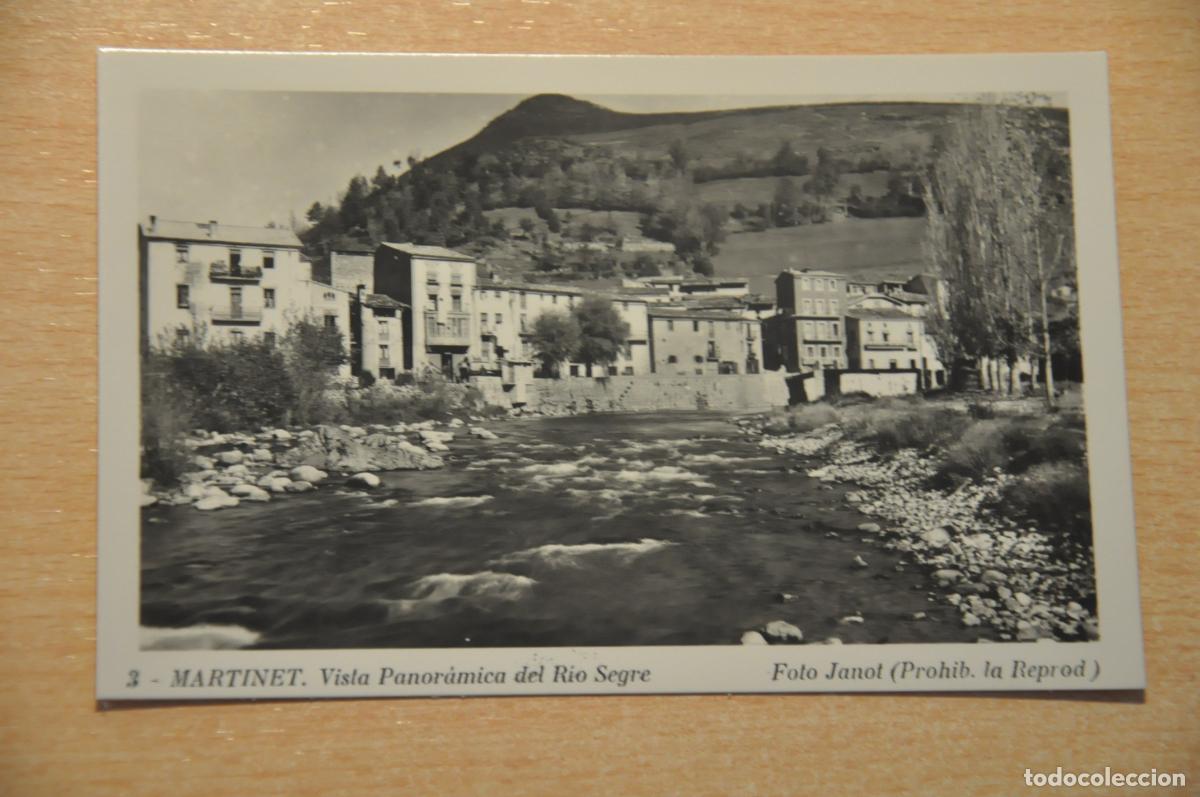 Postales: postal martinet, vista panoramica del rio segre, foto janot