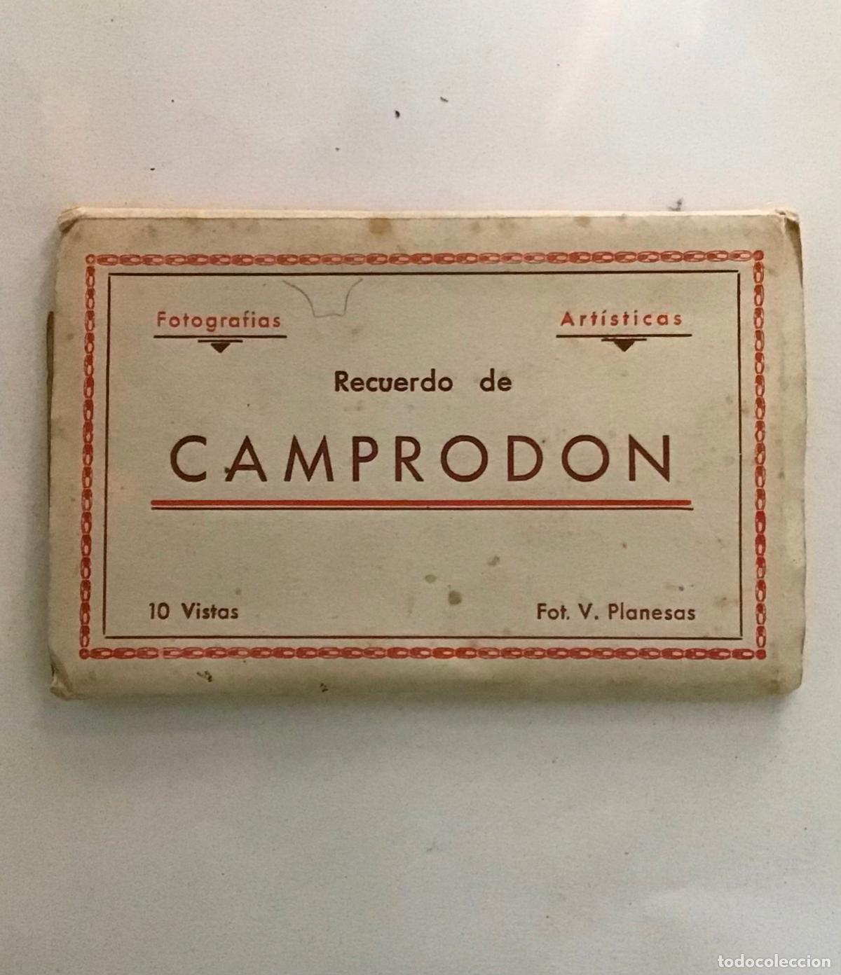 Postales: CAMPRODON, TACO ACORDE&Oacute;N DE 10 POSTALES V. PLANESAS