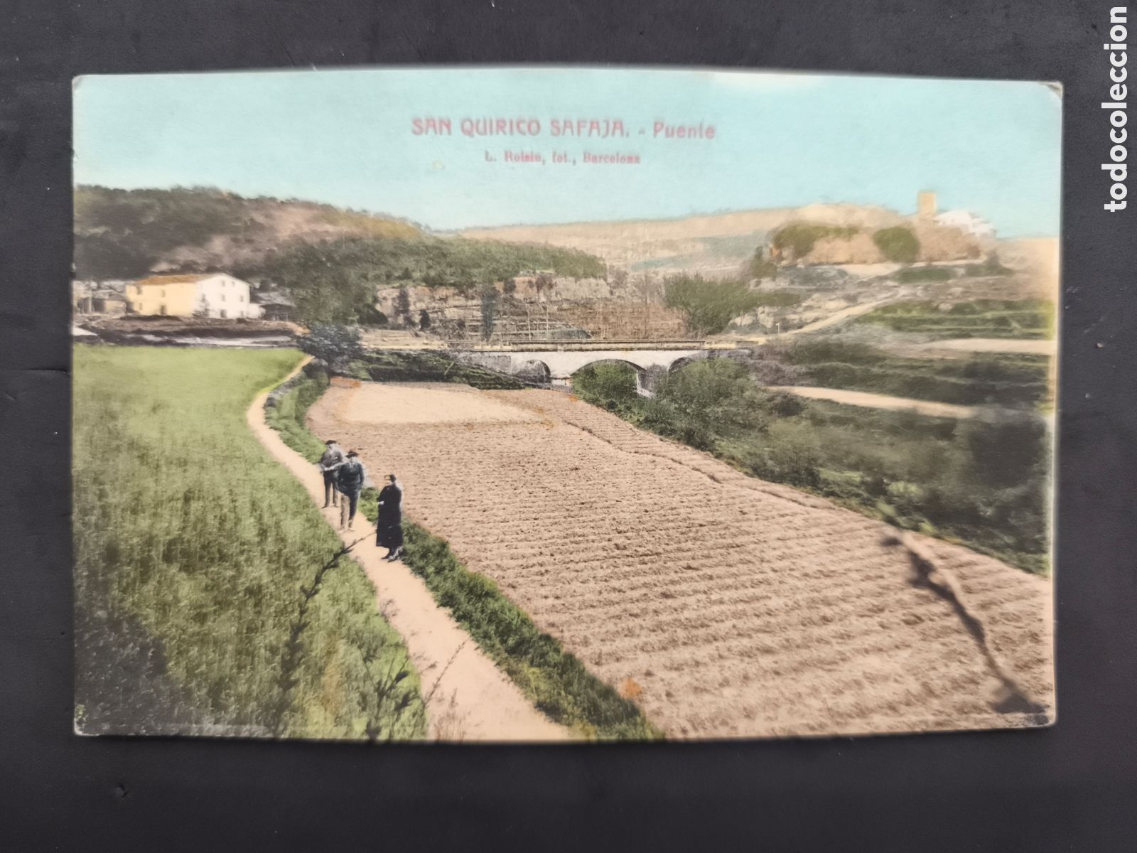 Postales: San quirico safaja, puente