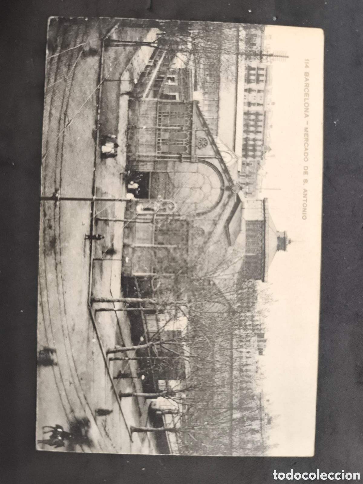 Postales: Barcelona mercado S.Antonio