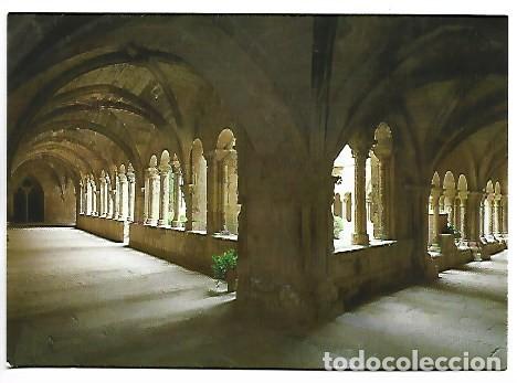 Postales: CLAUSTRE, ANGLES DE LES NAUS.- MONESTIR DE SANTA MARIA DE VALLBONA / URGELL