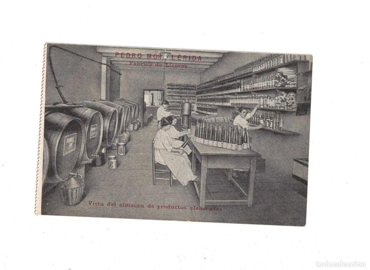 Postales: LERIDA. PEDRO MOR. ALMACEN PRODUCTOS ACABADOS