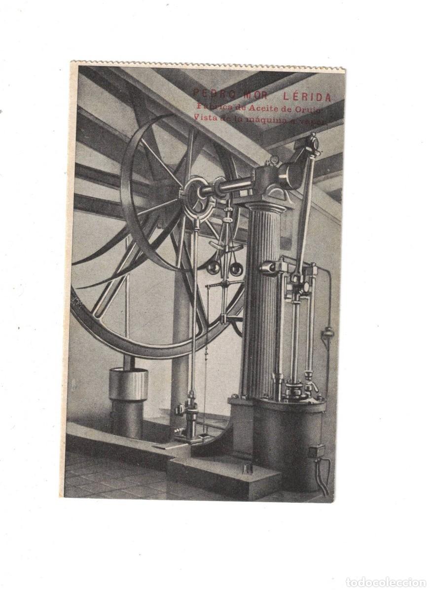 Postales: LERIDA. PEDRO MOR. F&Aacute;BRICA DE ACEITE DE ORUJO
