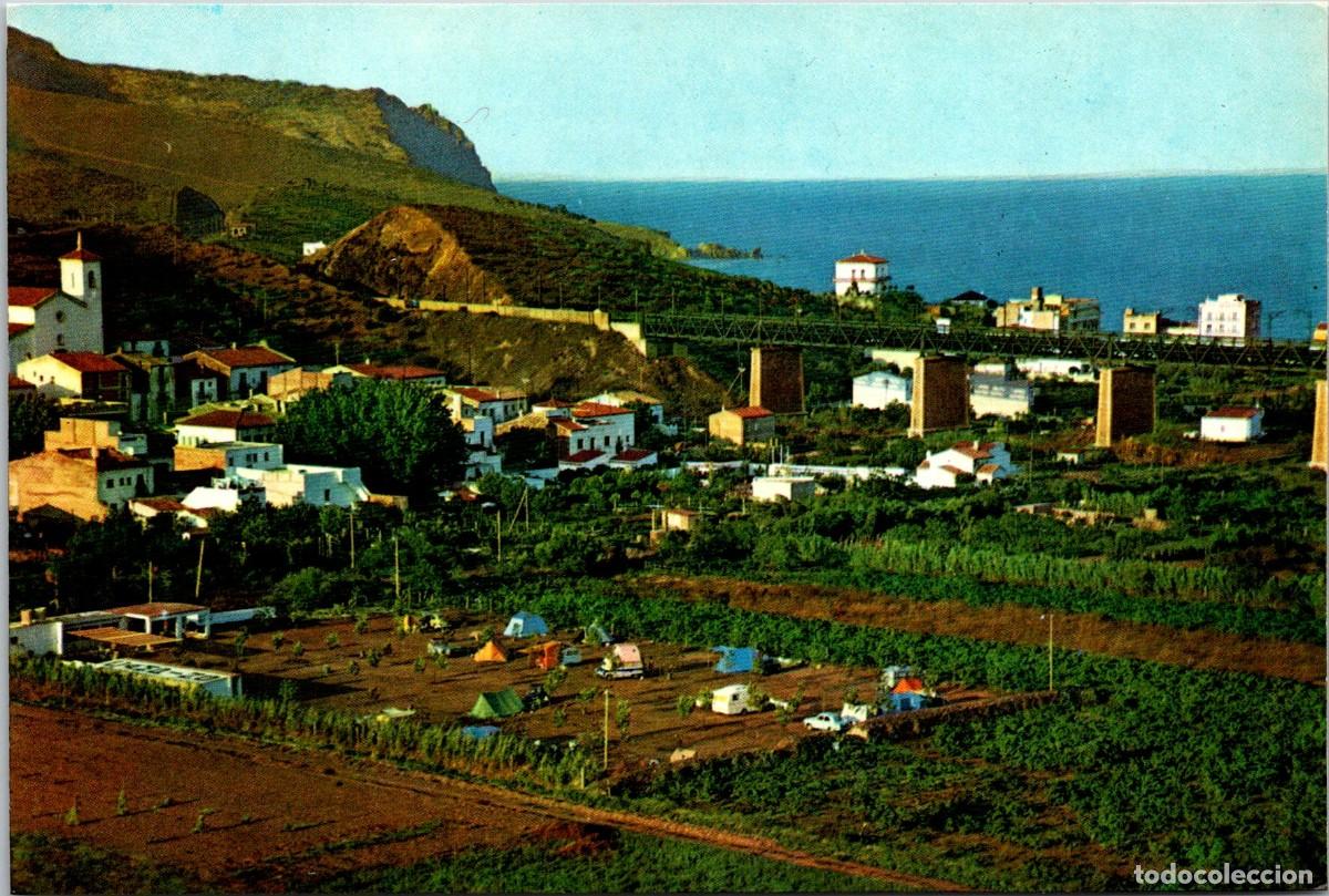Postales: Colera (Costa Brava) - Camping San Miguel - Telemovix - DL. B. 18119-1964 - 149x100mm - V&iacute;a del Tren