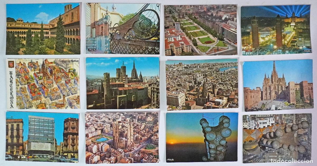 Postales: 20 ANTIGUAS POSTALES DE BARCELONA
