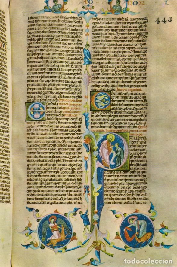 Postales: GIRONA, TESORO DE LA CATEDRAL, BIBLIA DE CARLOS V &ndash; EXCL.CABILDO N&ordm;3 &ndash; S/C