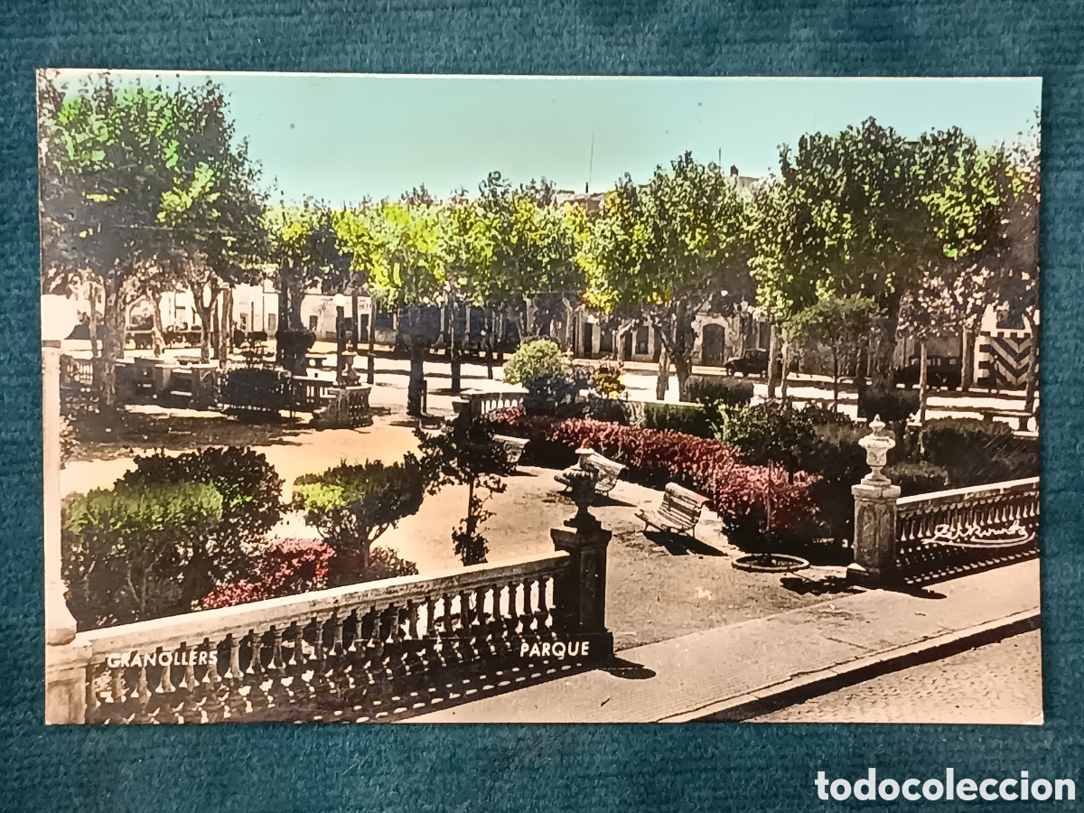Postales: GRANOLLERS. Parque. (Color)