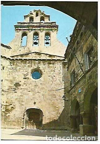 Postales: PLAZA AYUNTAMIENTO E IGLESIA PARROQUIAL.- HORTA DE SAN JUAN / TARRAGONA