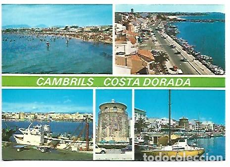Postales: VARIAS VISTAS DE LA VILLA.- CAMBRILS - TARRAGONA