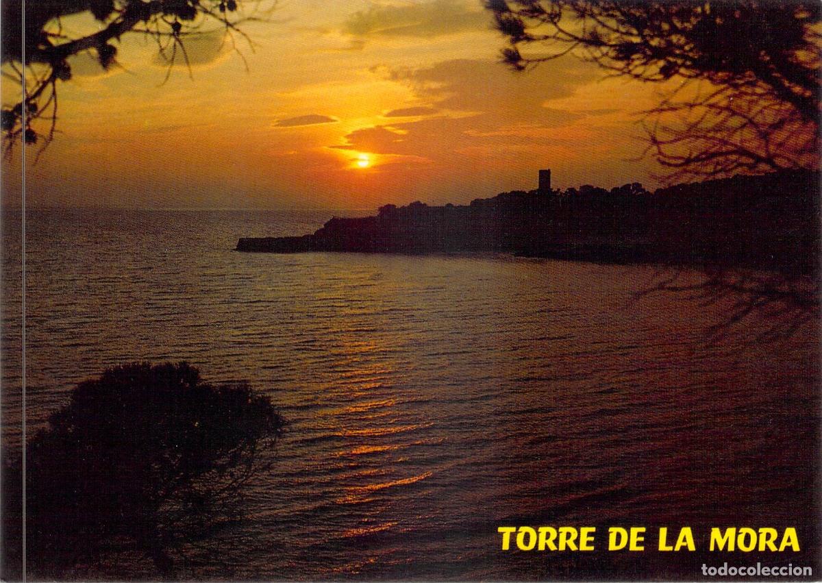 Postales: Postal de Tarragona, Costa Dorada - Torre de la Mora, Puesta de Sol